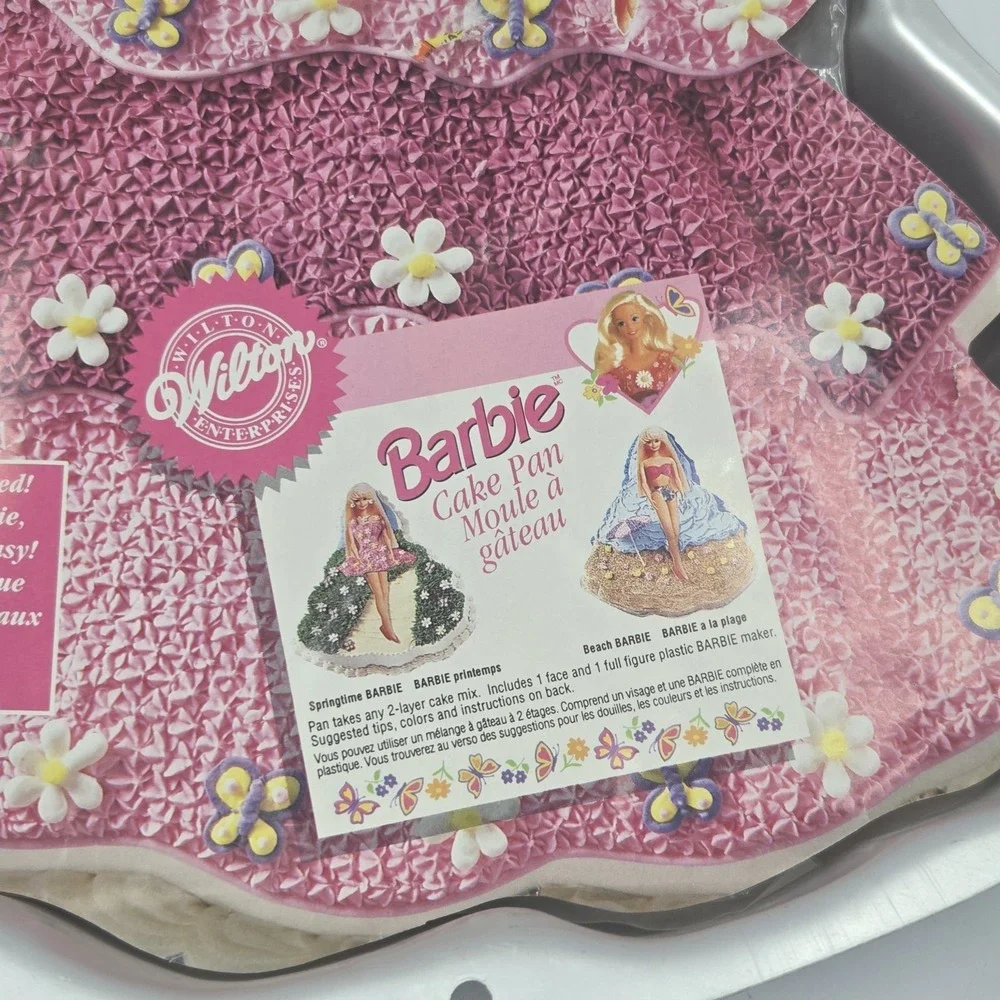 1995 Wilton Mattel Barbie Princess Cake Pan 2105-3500 Vintage NOS Birthday